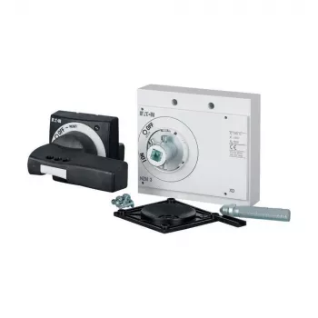 Eaton NZM3-XTVD-0 manilla giratoria de acoplamiento de puerta, negra, IP66, bloqueable