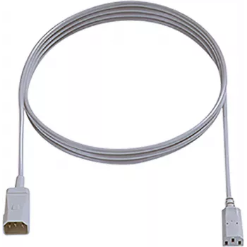 Bachmann 356.900 cable de extensión 3m H05VV-F 3G1.5mm² conector macho Schuko a conector hembra Schuko 16A 230V negro