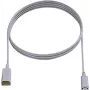 Bachmann 356.900 cable de extensión 3m H05VV-F 3G1.5mm² conector macho Schuko a conector hembra Schuko 16A 230V negro