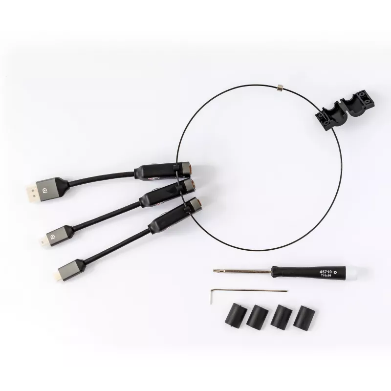 Kindermann anillo adaptador HDMI 4K60 - aluminio