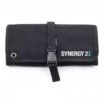 Kit de muestras de perfiles de aluminio LED SYNERGY21 S21-LED-PR250132 con perfil en U y bolsa de transporte