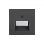 Berker 14096086 placa central para UAE/E-DAT/Telekom ISDN-S, blanco polar brillante