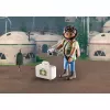 Playmobil 71082 Dragons: The Nine Realms - Plowhorn y D'Angelo con función de explosión de roca de cristal