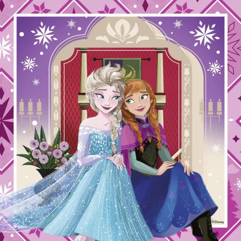 Ravensburger Disney Frozen 2 set de puzzles infantiles - 3x49 piezas