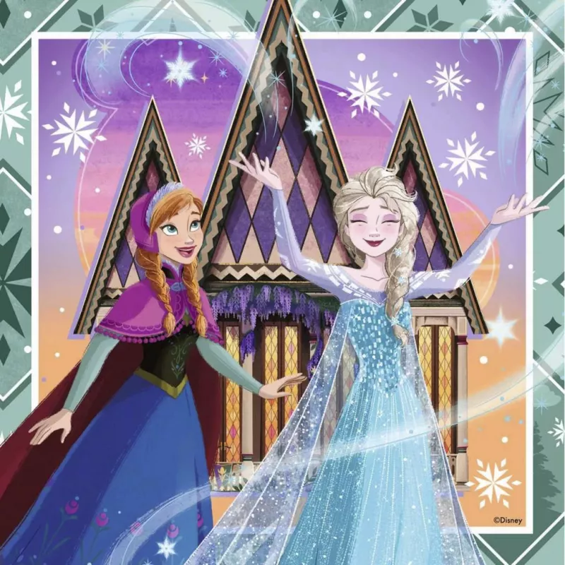 Ravensburger Disney Frozen 2 set de puzzles infantiles - 3x49 piezas