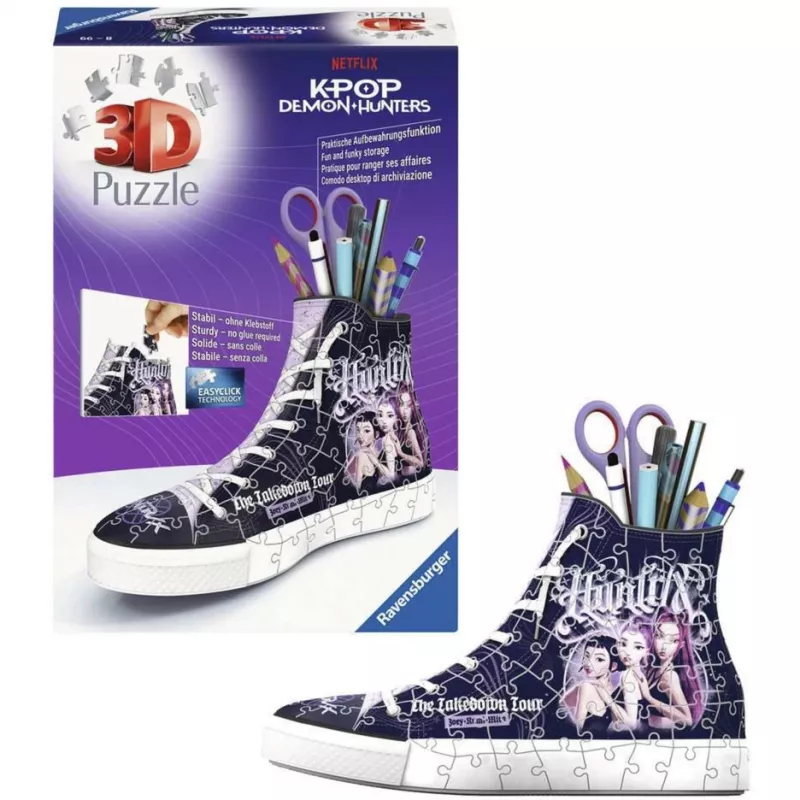 Ravensburger Puzzle 3D Zapatilla K-Pop Demon Hunters