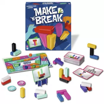 Ravensburger Make 'n' Break Juego de construcción familiar