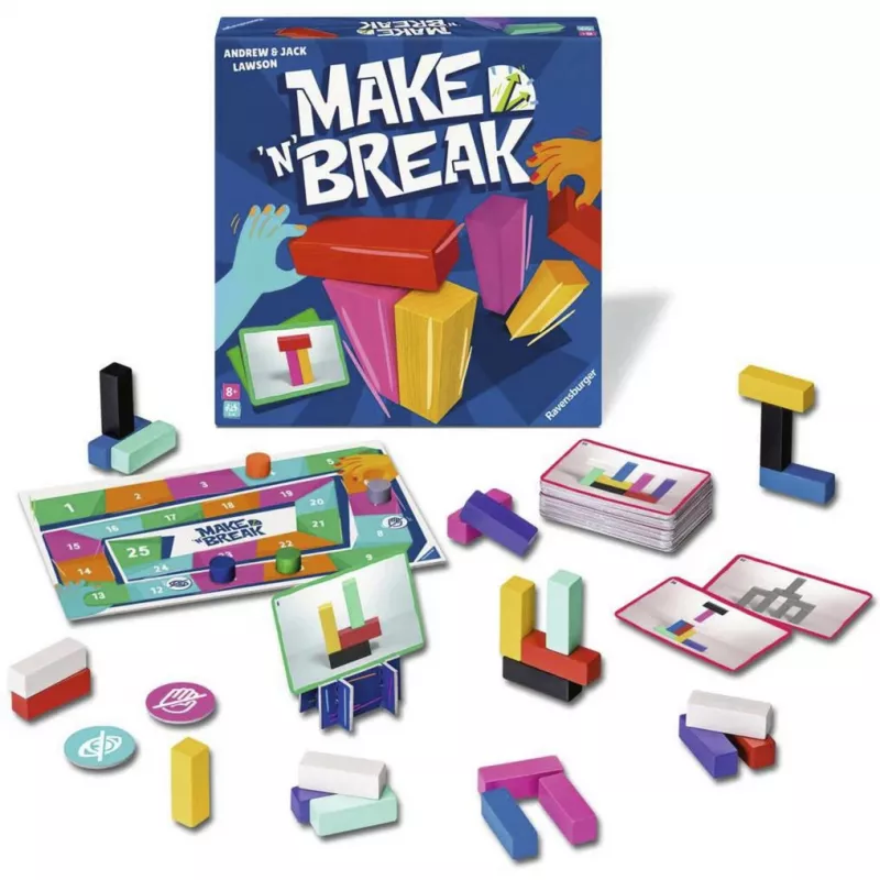 Ravensburger Make 'n' Break Juego de construcción familiar