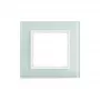 Berker B.7 Glas marco embellecedor 1 elemento blanco polar