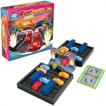 Ravensburger Rush Hour Duel – juego de lógica para 2 jugadores: puzle de atasco de tráfico