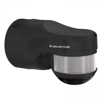 BEG RC-plus next N 280 negro detector de movimiento con alcance de 280° y protección inferior
