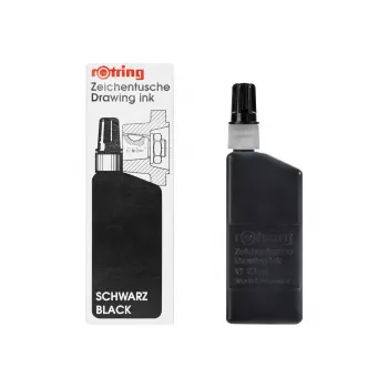 rOtring Isograph tinta pigmentada negra 23 ml para instrumentos de dibujo técnico