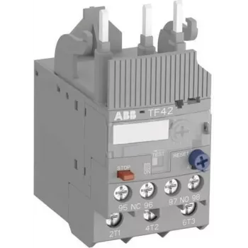 ABB TF42-1.7 relé térmico de sobrecarga, 1,2 - 1,7 A, clase 10, 3 polos, 690 V AC/DC
