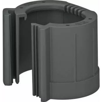 OBO BETTERMANN 129 TB M50 SW pieza terminal de tubo corrugado divisible M50 polietileno negro