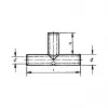 Klauke TV10 conector en T para conductores de 10 mm2