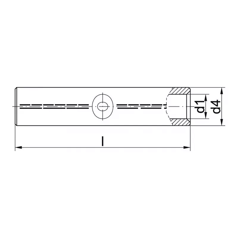 Klauke 228R conector de compresión de aluminio 95 mm² conector de crimpado
