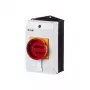 Eaton T0-2-1/I1/SVB interruptor principal, 20 A, 3 polos, montaje en superficie, parada de emergencia, rojo/amarillo