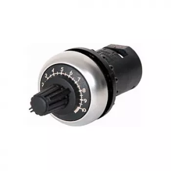 EATON M22-R4K7 potenciómetro 4,7 kOhm montaje frontal serie RMQ-Titan