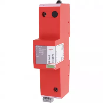 DEHNvenCI DVCI1 255 FM protector contra sobretensiones tipo 1+2, 1 polo, 255 V AC, 12,5 kA (10/350 µs), carril DIN