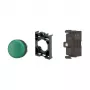 Eaton M22-L-G-LED-BVP Piloto LED verde, 22,5 mm, 12-30 V AC/DC, IP66/IP67/IP69K