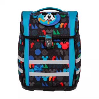 McNeill PERFECTO Set de mochila escolar 5 piezas Disney Mickey Mouse