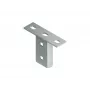 Niedax KU50 placa de cabeza roscada para bandeja de cables U50, galvanizada en caliente