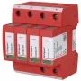 DEHNguard DG M TNS 275 FM protector contra sobretensiones tipo 2, 4 polos, 275 V AC, 40 kA, IP20, carril DIN