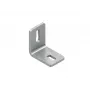 Niedax WWU150/8 escuadra de conexión a pared, isósceles, galvanizada en caliente, 150 mm de lado, 8 mm de grosor