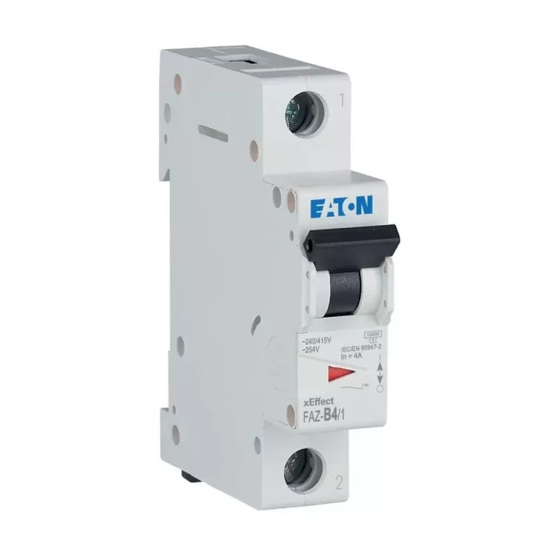EATON FAZ-B4/1 interruptor automático 4A 1 polo curva B 10kA
