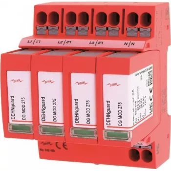 DEHN DG MP TNS 275 dispositivo de protección contra sobretensiones tipo 2 4 polos 275V AC 20kA