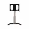 Kindermann Set de deslizadores de suelo para DisplayLift mobil – set de conversión a soporte de 4 piezas, negro