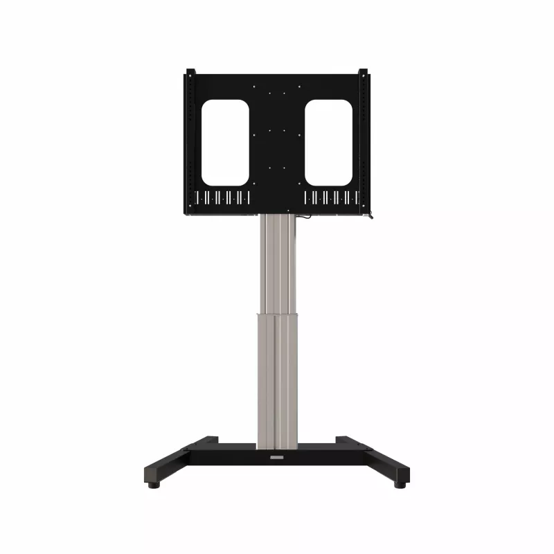 Kindermann Set de deslizadores de suelo para DisplayLift mobil – set de conversión a soporte de 4 piezas, negro