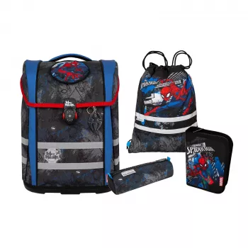 McNeill Set de mochila escolar PERFECTO 5 piezas Marvel Spider-Man