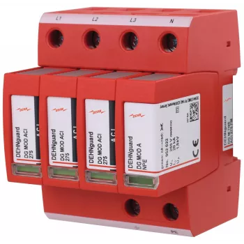 DEHNguard DG M TNS ACI 275 FM Tipo 2 Pararrayos de sobretensión 4 polos 275V