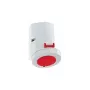 BALS 1155 Toma de corriente de pared 32A pentapolar 400V 6h IP67 rojo/gris