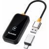 Adaptador inalámbrico CarPlay y Android Auto TechniSat Technicast 100 – negro, USB-C, plug & play