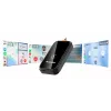 Adaptador inalámbrico CarPlay y Android Auto TechniSat Technicast 100 – negro, USB-C, plug & play