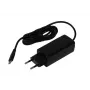 Fuente de alimentación USB-C GaN ALLNET 90W con cable de 1,8 m - negra