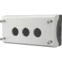 Carcasa de superficie Eaton M22-I3, 3 aberturas, gris RAL 7035, IP66/IP67/IP69K, 80x153x56mm