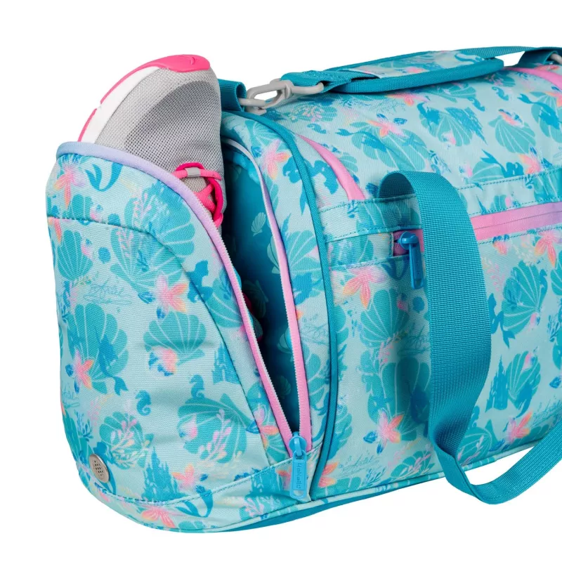 McNeill Bolsa de deporte ARIELLE - La sirenita, rosa/lila, 16L