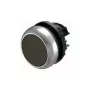 Eaton M22-D-S Pulsador plano actuador, negro, momentáneo, 22,5mm, IP66/IP67/IP69K