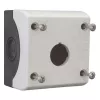 Eaton M22-I1 carcasa vacía de superficie, 1 posición, gris RAL 7035, IP66, 80 x 72 x 56 mm