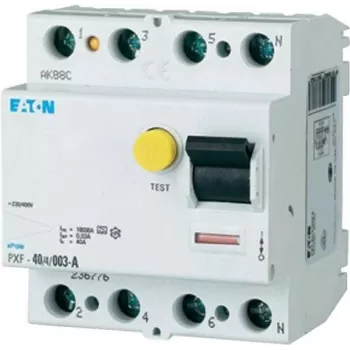 EATON PXF-40/4/003-A interruptor diferencial 40A 4 polos 30mA tipo A