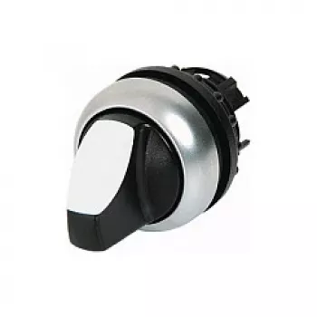 Eaton M22-WRK actuador de selector, 2 posiciones, con retención, negro