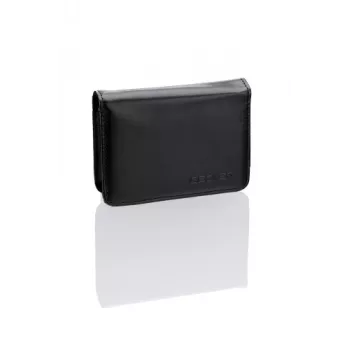 Becker funda de cuero para navegadores GPS de 4,3 pulgadas, negra