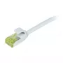 Synergy21 S217900 cable de parcheo Cat6a S/FTP Slim, 0,15 m, gris, LSZH/TPE, 500 MHz, 10 Gbps
