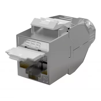 EFB Elektronik E-20096 módulo keystone RJ45 Slimline Cat.8.1 2000MHz apantallado