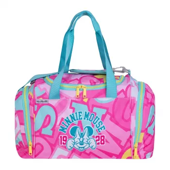McNeill Disney Minnie Mouse bolsa de deporte, rosa/rojo, 16L, poliéster, niños