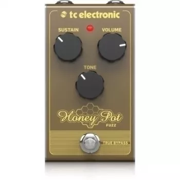 TC Electronic Honey Pot Fuzz Pedal de efectos para guitarra