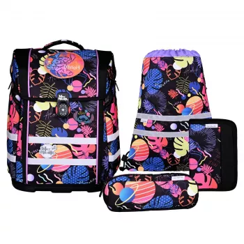 McNeill Set de mochila escolar PERFECTO 5 piezas Disney Stitch III